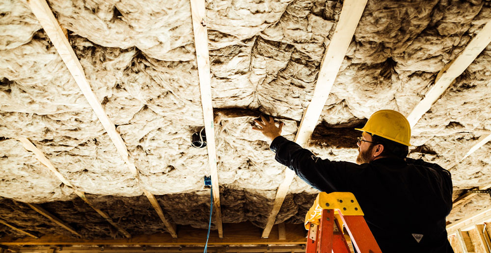 Knauf Insulation Product with Hudson Insulation